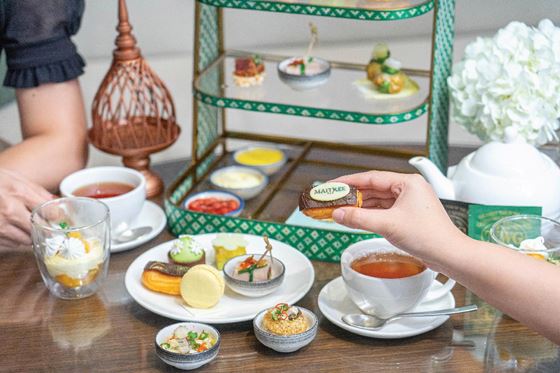 Reimagined Thai-Inspired Afternoon Tea at Maitree Bar  - Amari Bangkok