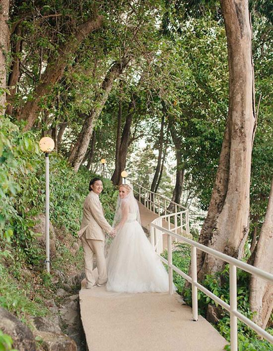 Outdoor wedding